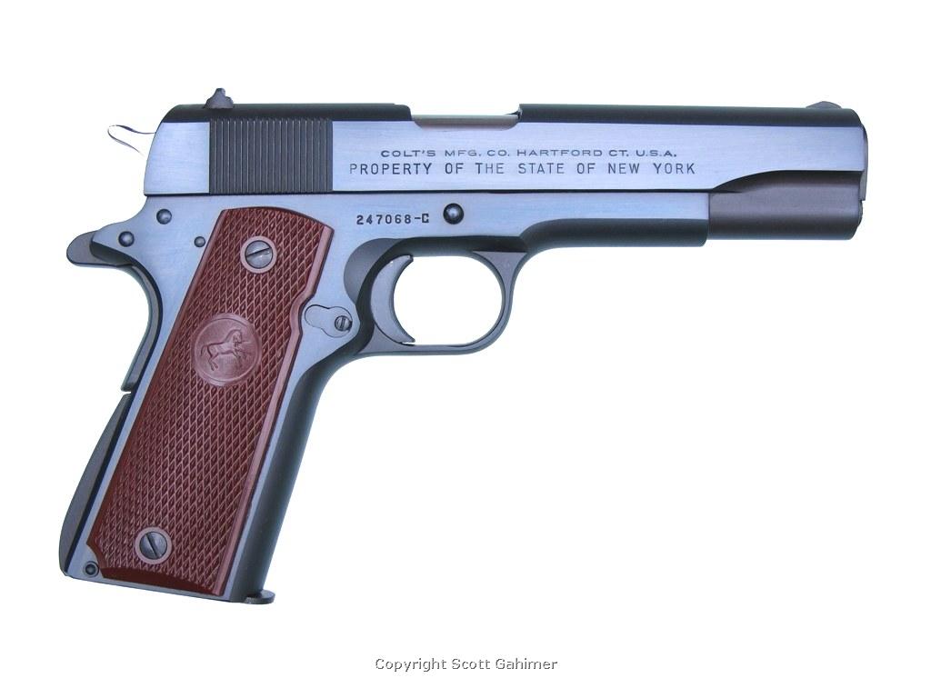 1 of only 250 Colt Govt. Models sold to State of NY in 1950 due to Korean War.